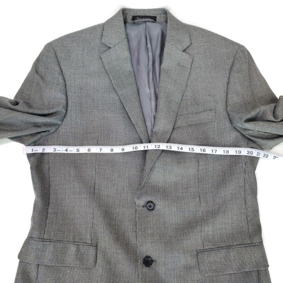 Lauren Ralph Lauren Mens Light Gray 2 Button Blazer Sports Coat Size 39R - Picture 5 of 12